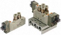 SY3320-5LOU-C6-Q, SMC 5/3 Pneumatic Control Valve Pilot/Pilot SY3000 Series, Клапан
