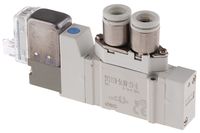 SY3120-5LOU-C6-Q, SMC 5/2 Pneumatic Control Valve Solenoid/Pilot SY3000 Series, Клапан