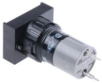 31-041.006, EAO Latching White LED Push Button Switch, IP40, 18 x 24mm, PCB, Кнопочный переключатель