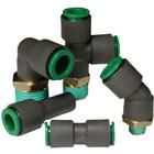KRE06-00, SMC Flame resistant fitting bulkhead union 6mm to 6mm, Переходник