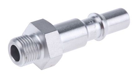 RBE 06.6150, Staubli Pneumatic Quick Connect Coupling Stainless Steel 1/8 in Threaded, Муфта