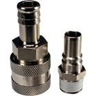 KK2S-M5M, SMC S type sleeve lock coupling size 2 socket side to M5 male thread, Муфта