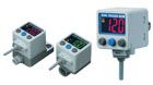 ZSE40AF-C4-T, SMC Digital compound switch C4 port 2 PNP outputs + analogue/autoshift function 2m lead