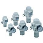 ARP20-F01H, SMC Modular precision regulator G1/8 port + set nut, Регулятор