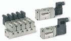 VP742-5DU1-04A, SMC 3 port solenoid valve 24V dc NC internal pilot body ported 1/2" bsp light surge protection, Клапан