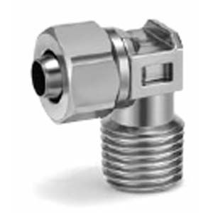 KFG2L0806-01S, SMC KFG2L, Stainless Steel 316 Insert Fittings, Male Elbow, Угловой фитинг