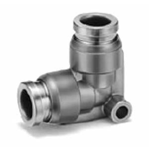 KQB2L10-00, SMC KQB2L-00, Metal One-touch Fitting, Union Elbow, Муфта