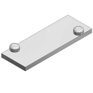 SYJ7000-21-1A-2-Q, SMC SYJ7000-21-*A, Blanking plate for SYJ7000