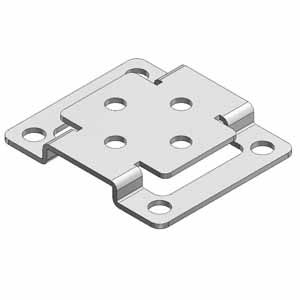 VCW30-12-04A, SMC VCWxx-12, Bracket for VC(B,L,S,W)20/30/40