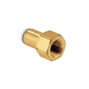 KQ2F03-34A, SMC Fitting bulkhead connector 5/32 to 1/8, Переходник