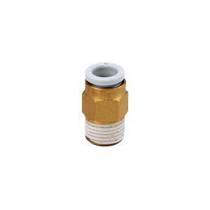 KQ2H13-04AS, SMC Fitting male connector 1/2 to 1/2 with sealant, Фитинг