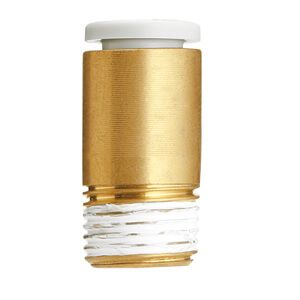 KQ2S02-M3G, SMC Fitting hexagon socket head male connector 2mm to M3 stainless steel, Прямой фитинг