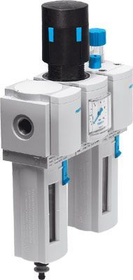 Festo MSB4N-1/4:H2N3M1-WP service unit combination, Сборка