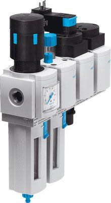 Festo MSB4N-1/4:J1M1D1A1-WP service unit combination, Сборка