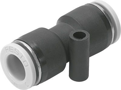 Festo QB-3/8T-U push-in connector, Фитинг