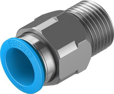 Festo QS-1/2-5/8-U push-in fitting, Прямой фитинг