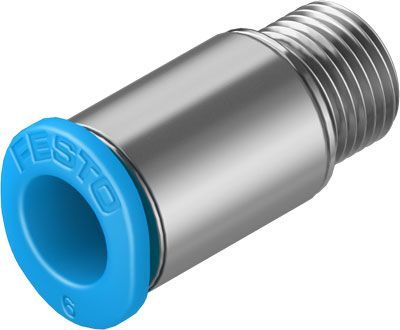Festo QSM-M7-1/4-I-U-M push-in fitting, Прямой фитинг