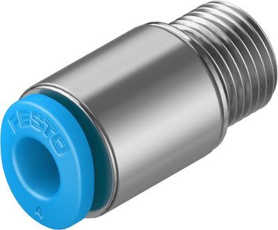 Festo QSM-M7-1/8-I-U-M push-in fitting, Прямой фитинг