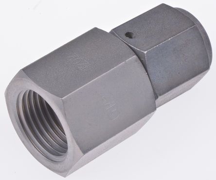 2103-07-02.62, Hydrotechnik Steel G 1/2 Pressure Gauge Adapter