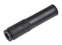 3166 04 08, Legris Tube-to-Tube 3166 Pneumatic Straight Tube-to-Tube Adapter, Plug In 4 mm to Plug In 8 mm, Переходник