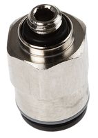 3101 06 19, Legris Threaded-to-Tube Pneumatic Fitting M5 to Push In 6 mm, LF3000 Series, 20 bar, Переходник