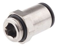 3101 12 17, Legris Threaded-to-Tube Pneumatic Fitting G 3/8 to Push In 12 mm, LF3000 Series, 20 bar, Переходник