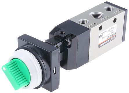 VFM350-02-34G, SMC Twist Selector 5/2 Pneumatic Manual Control Valve VFM300 Series, Клапан