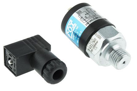 F4Z1/00/M2, RS PRO Pressure Switch, G 1/4 20bar to 200 bar