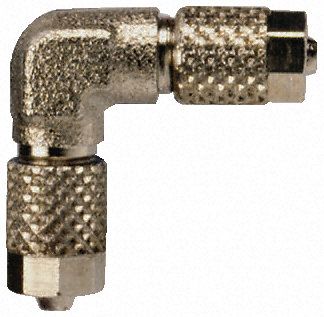 1130-6/4, RS PRO Pneumatic Elbow Tube-to-Tube Adapter Push In 6 mm to Push In 6 mm, Переходник