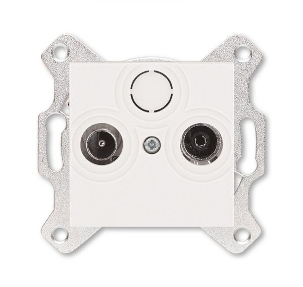 Розетка TV-R Levit оконечная жемчуг