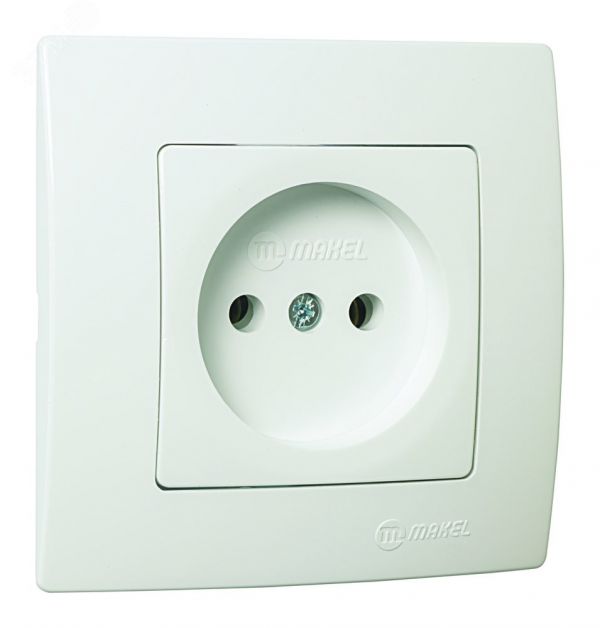 РОЗЕТКА БЕЗ ЗАЗЕМЛЕНИЯИМ LILLIUM NATURAL KARE