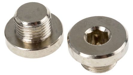 0919 00 10, Legris Brass G 1/8 Corrosion Resistant Plug