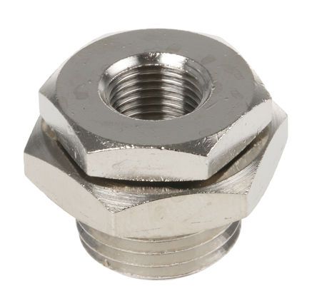 0920 00 10, Legris Pneumatic Bulkhead Threaded Adapter, G 1/8 Female, Переходник