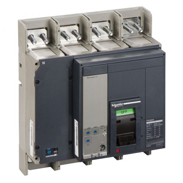 Автоматический выключатель NS1250 N 4P+ MICROLOGIC 2.0 В СБОРЕ