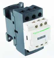 LC1D32F7, Schneider Electric 3 Pole Contactor - 32 A, 110 V ac Coil, TeSys D, 3NO, 15 kW, Контактор