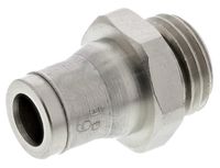 3601 06 13, Legris Threaded-to-Tube Pneumatic Fitting G 1/4 to Push In 6 mm, LF3600 Series, 20 bar, Переходник