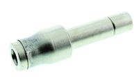 3666 04 06, Legris Tube-to-Tube 3666 Pneumatic Straight Tube-to-Tube Adapter, Plug In 4 mm to Plug In 6 mm, Переходник