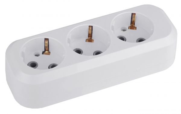 Колодка 3 гнезда, зазeмление 10/40/1400 KX-3e