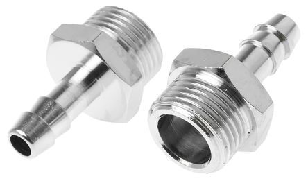 0931 07 13, Legris Threaded-to-Tube Pneumatic Fitting G 1/4 to Push In 7 mm, LF3000 Series, 60 bar, Переходник