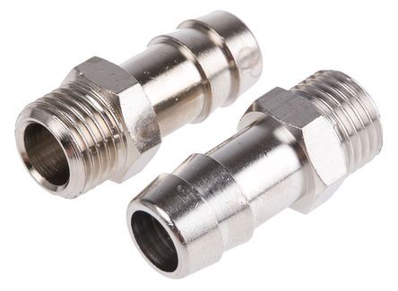 0931 10 13, Legris Threaded-to-Tube Pneumatic Fitting G 1/4 to Push In 10 mm, LF3000 Series, 60 bar, Переходник
