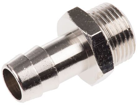 0931 10 17, Legris Threaded-to-Tube Pneumatic Fitting G 3/8 to Push In 10 mm, LF3000 Series, 60 bar, Переходник