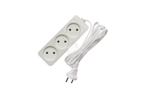 Удлинитель бытовой Союз 1300 Вт 3 гнезда ШВВП 3м