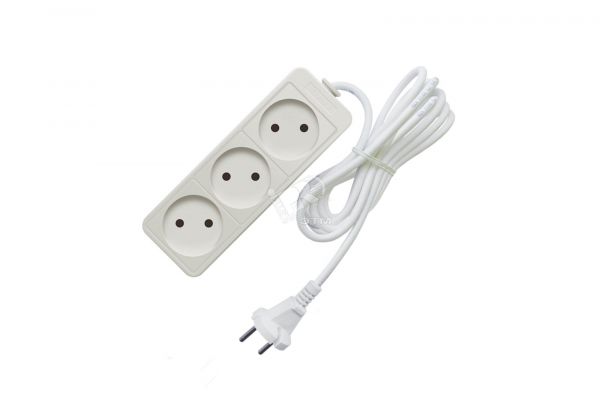 Удлинитель бытовой Союз 2200 Вт 3 гнезда ПВС 10м