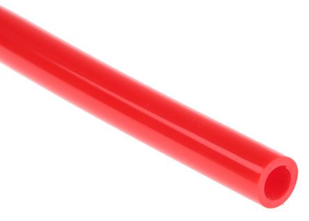 NMF06M RED, RS PRO Air Hose Red Nylon 6mm x 30m NMF Series, Шланг