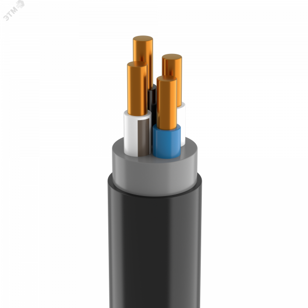Кабель силовой ВВГнг(А)-хл 4х6 ок(N)-0,66 ТРТС
