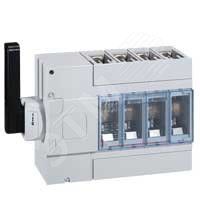 Выключатель нагрузки DPX-IS630 4п 400A боковая левая ручка