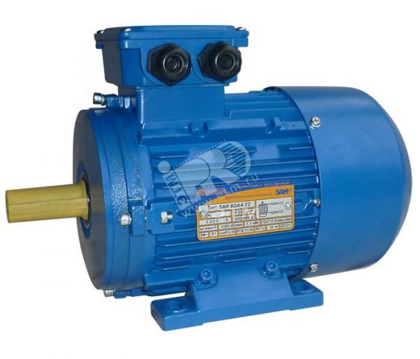 Электродвигатель 5АИ 80 В8 0.55/750 IM 1081