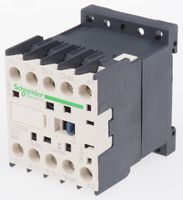 LC1K0910V7, Schneider Electric 3 Pole Contactor - 9 A, 400 V ac Coil, TeSys K, 3NO, 4 kW, Контактор