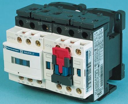 LC2D18B7, Schneider Electric 3 Pole Reversing Contactor - 18 A, 24 V ac Coil, TeSys D, 3NO, 7.5 kW, Контактор