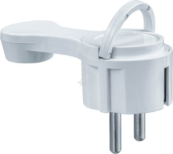 Вилка Navigator плоская с/з белая 61 365 NCA-PL06-16A-E-WH